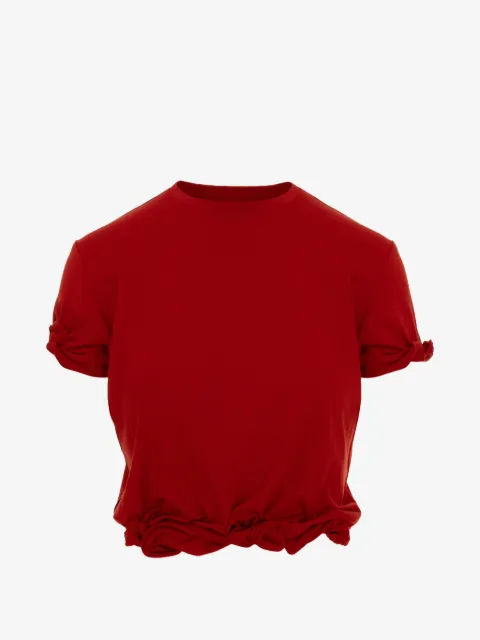 Seen Users camiseta Twombly Bloom con nudo