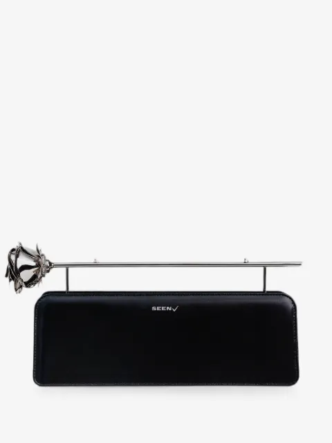 Seen Users Rose 11 floral-detail clutch bag