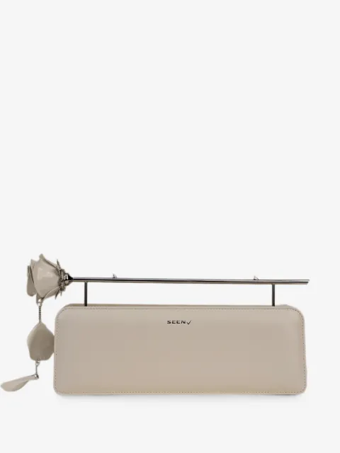 Seen Users Rose 11 floral-detail clutch bag