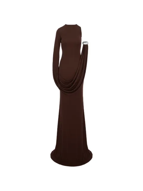 Seen Users Iconic Bracelet draped maxi dress
