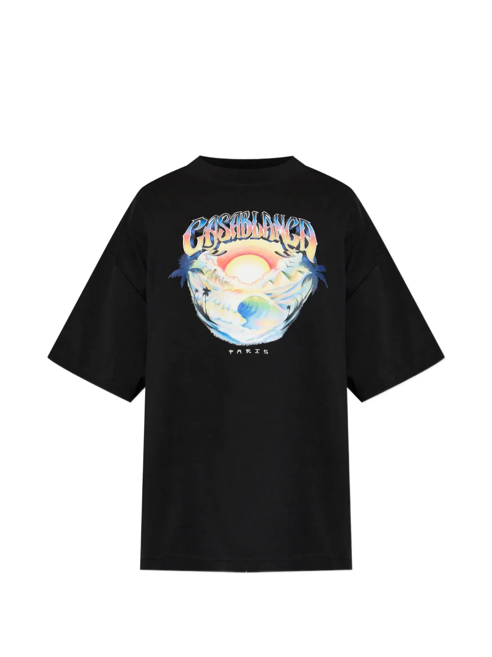 Casablanca Airspray graphic-print T-shirt - Nero
