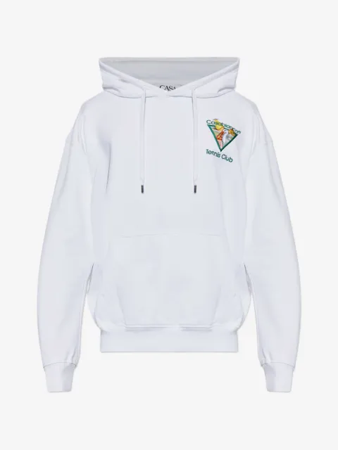 Casablanca Tennis Club embroidered hoodie