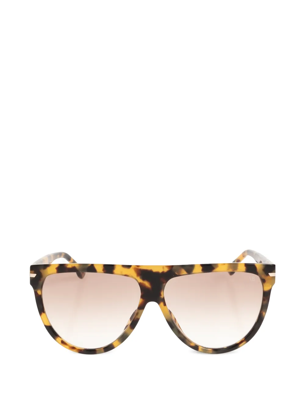 Victoria Beckham Eyewear Sonnenbrille in Schildpattoptik - Braun
