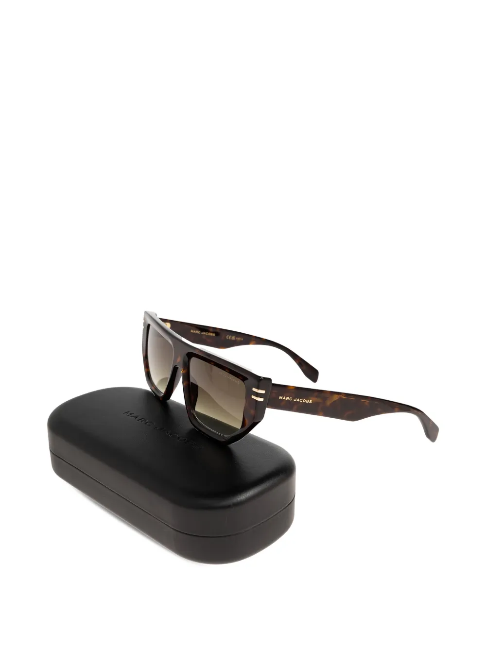 Marc Jacobs Eyewear Zonnebril met schildpadschild-design Bruin