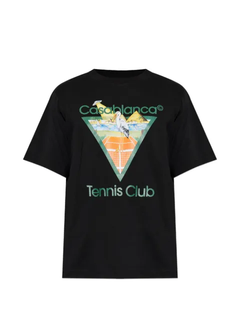 Casablanca Tennis Club graphic-print T-shirt