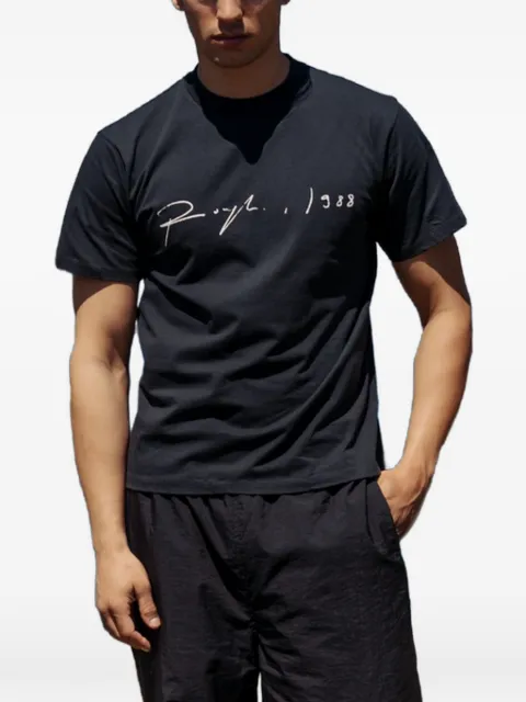 ROUGH. Signature logo-print T-shirt