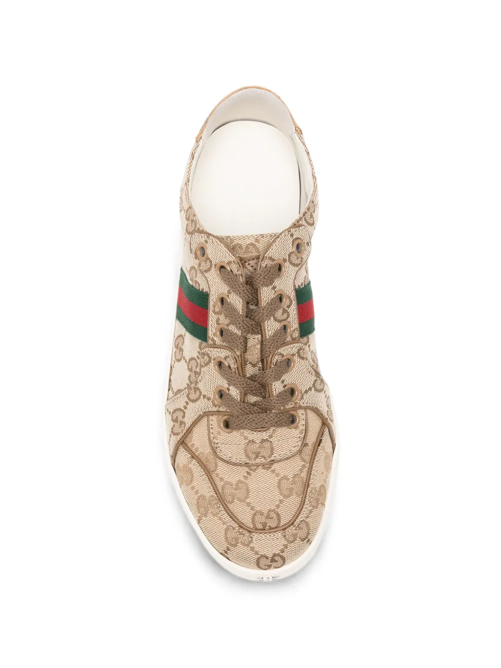 Gucci GG-pattern sneakers Beige