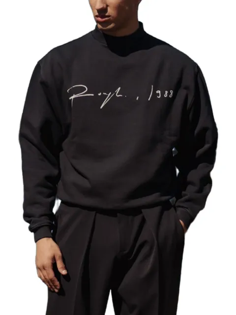 ROUGH. Sweatshirt mit Signature-Print