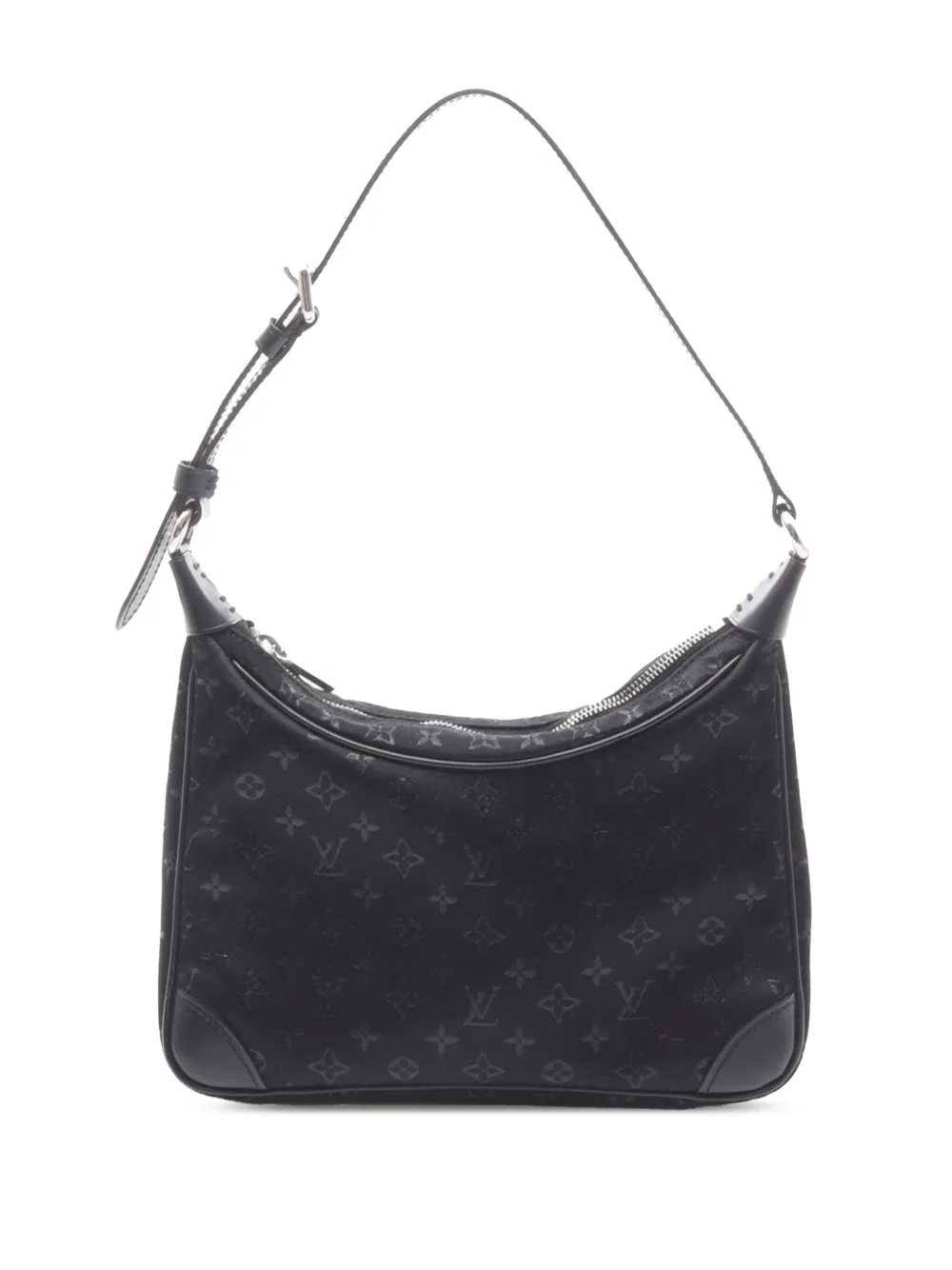 Louis Vuitton Pre-Owned 2001 Monogram Mini Satin Boulogne shoulder bag - Nero