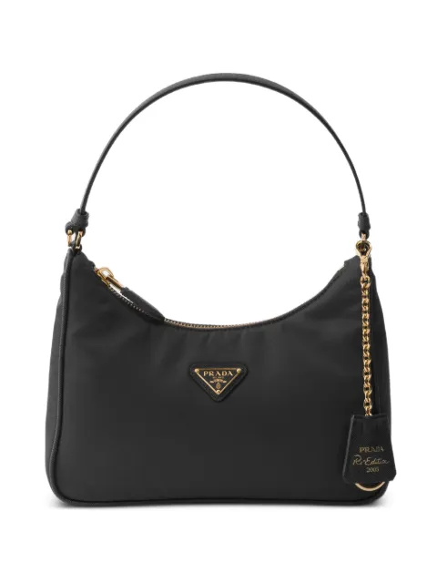Prada bolsa Re-Edition 2005 Re-Nylon and Saffiano mini