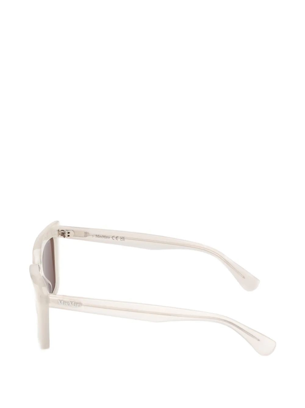 Max Mara Eyewear Zonnebril met cat-eye montuur Wit
