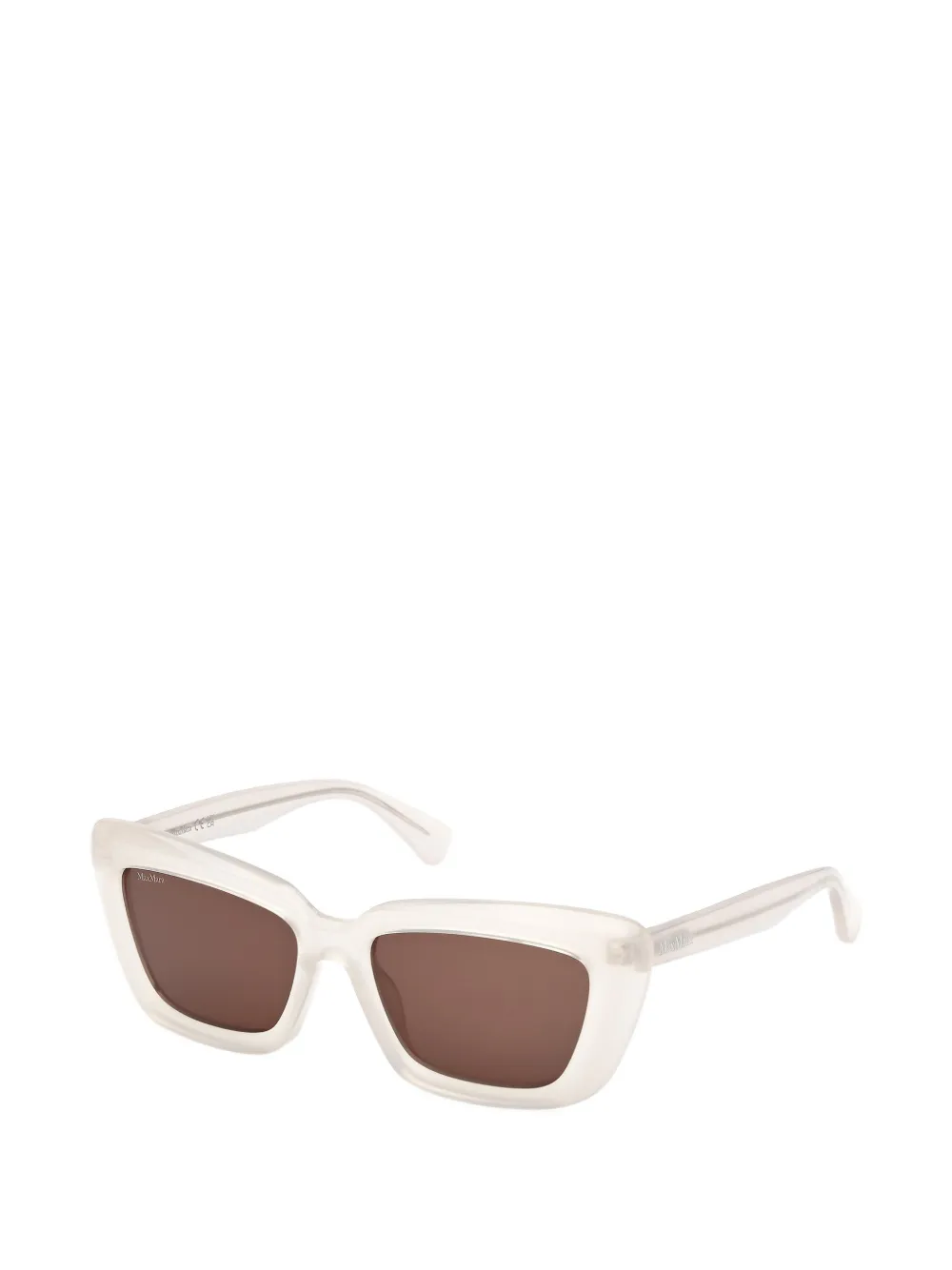 Max Mara Eyewear Zonnebril met cat-eye montuur Wit