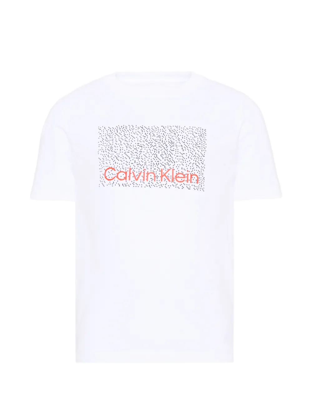 Calvin Klein Kids logo-print short-sleeve T-shirt - Bianco