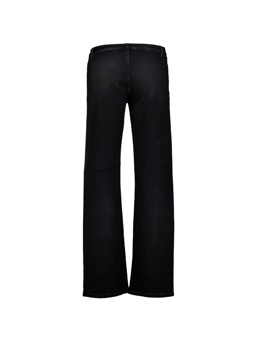 Gucci Straight jeans met vervaagd effect Zwart