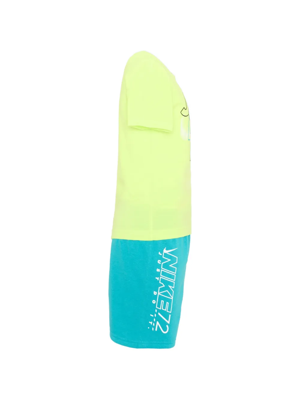 Nike Kids Just Do It trainingspak met logo-print Groen