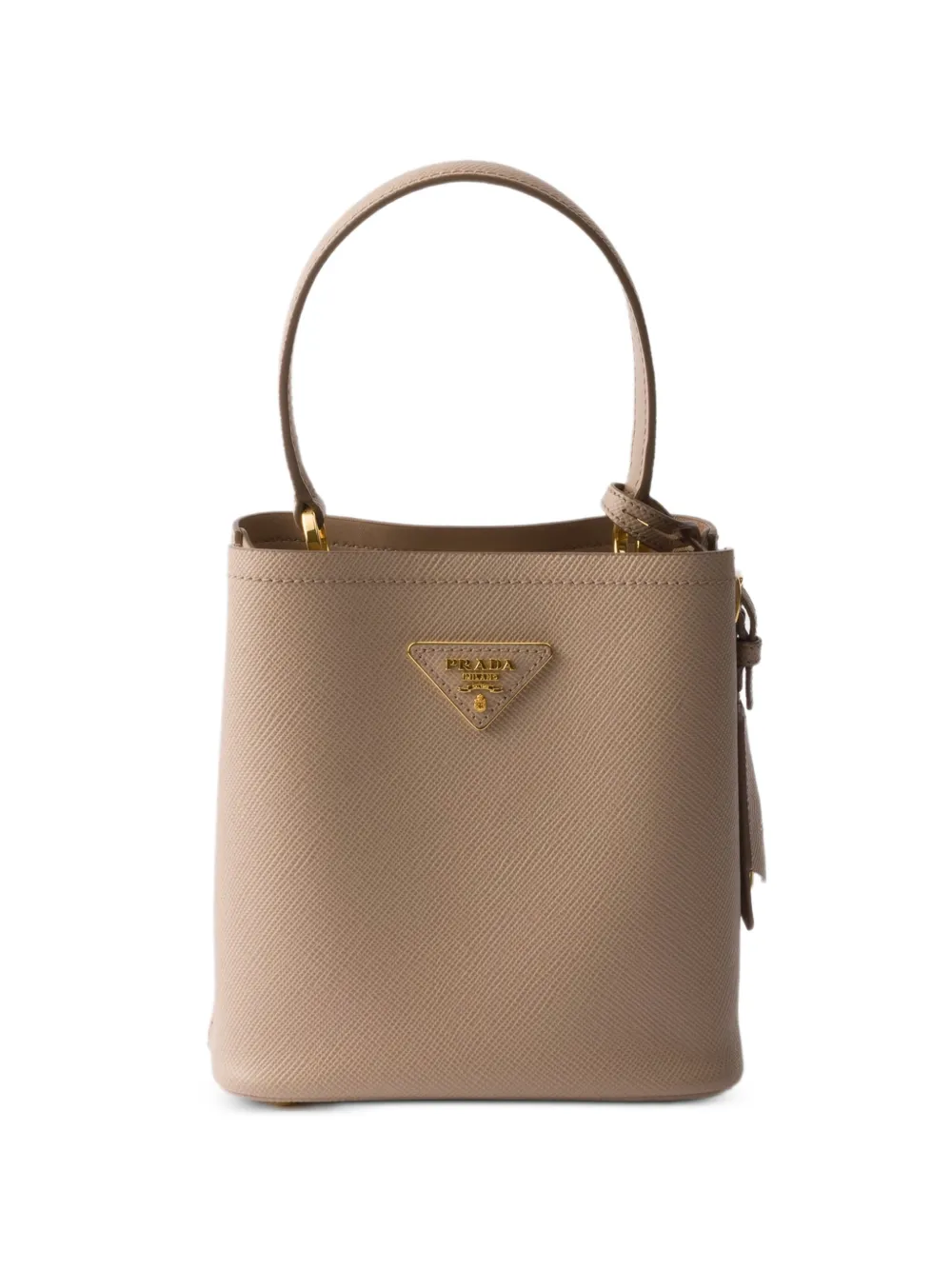 Prada Panier mini Saffiano leather bag - Toni neutri