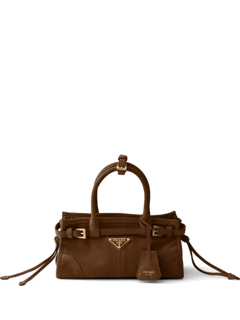 Prada Bonnie suede mini handbag