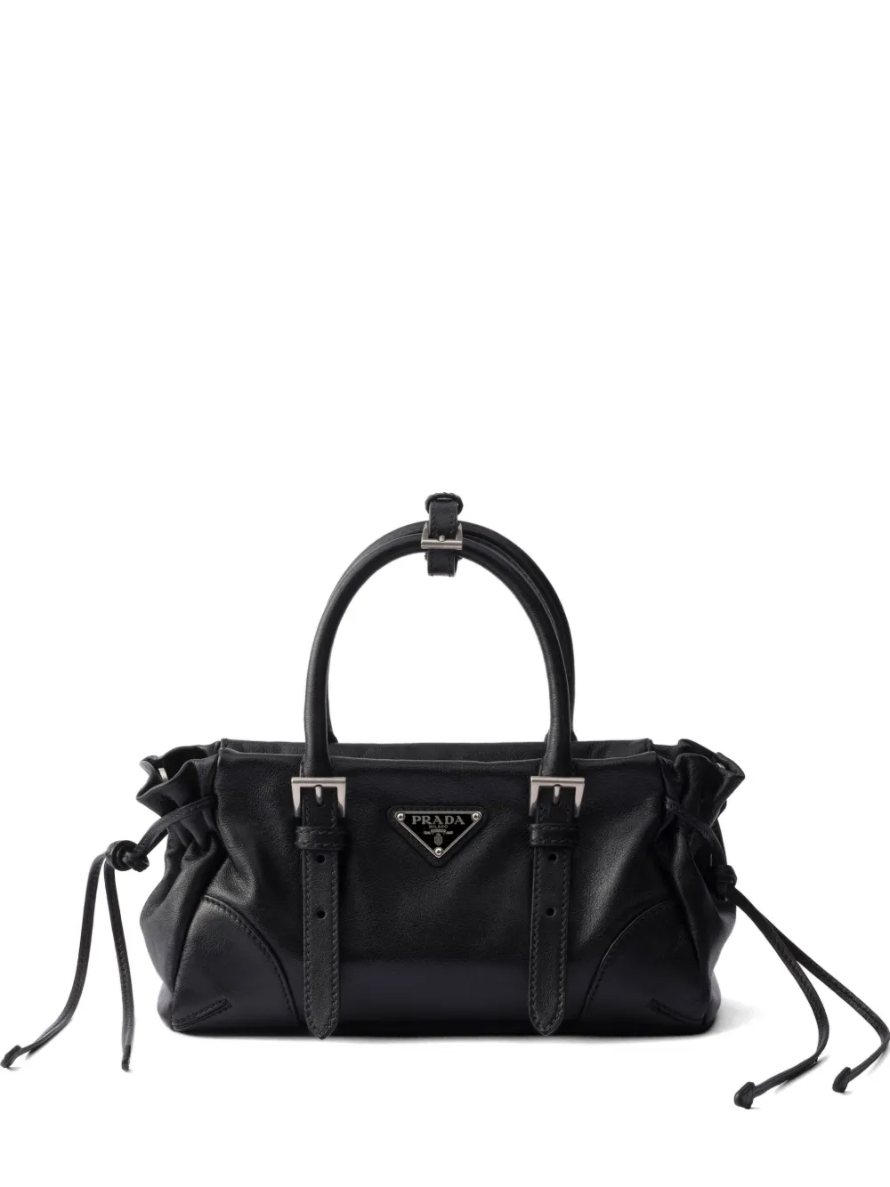 Prada Bonnie small leather bag - Nero