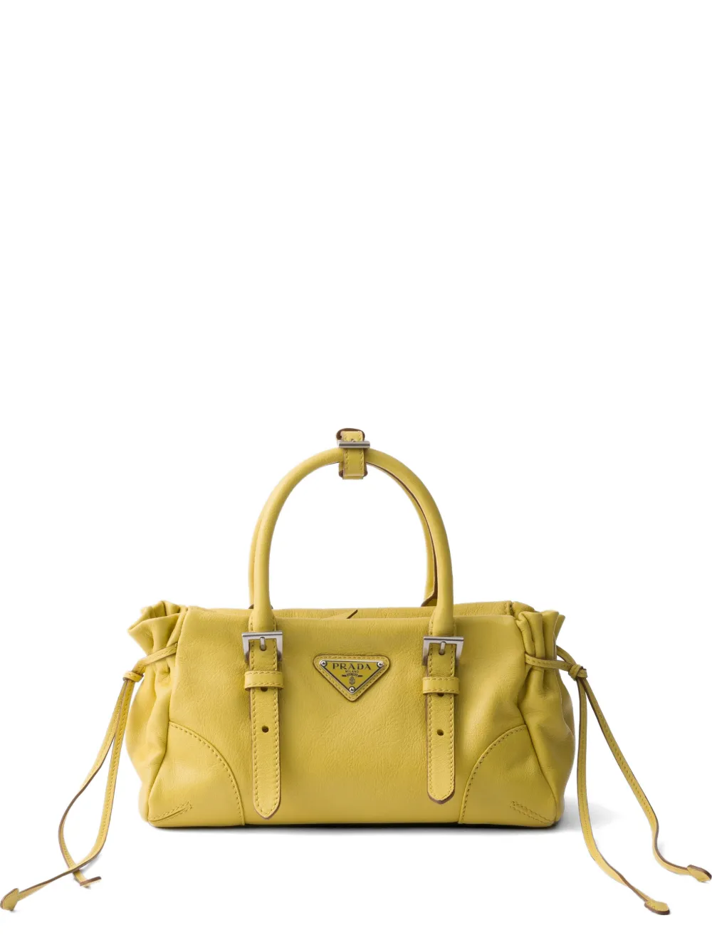 Prada Bonnie small leather bag - Giallo