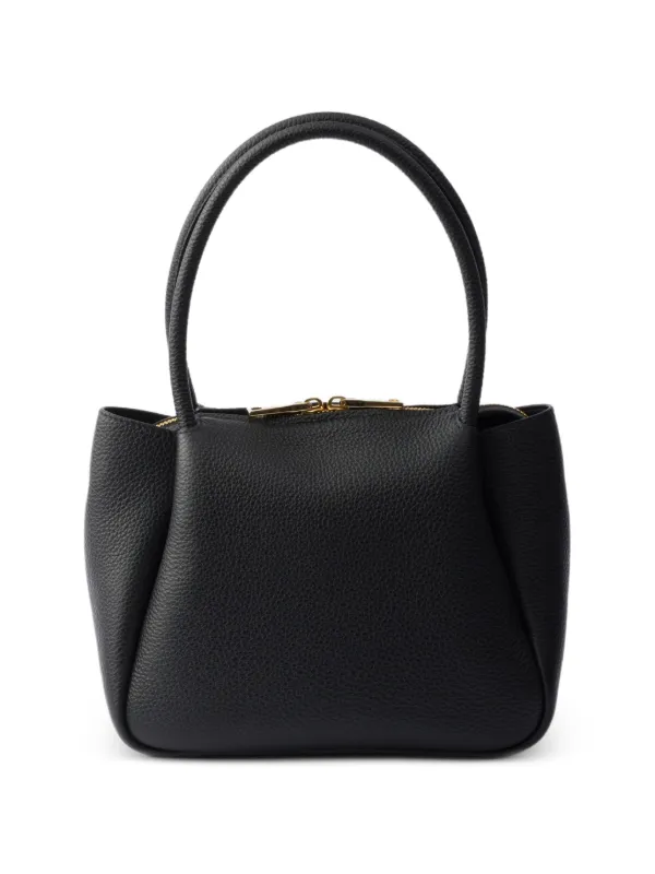 Prada Liaison Small Leather Handbag | Black | FARFETCH