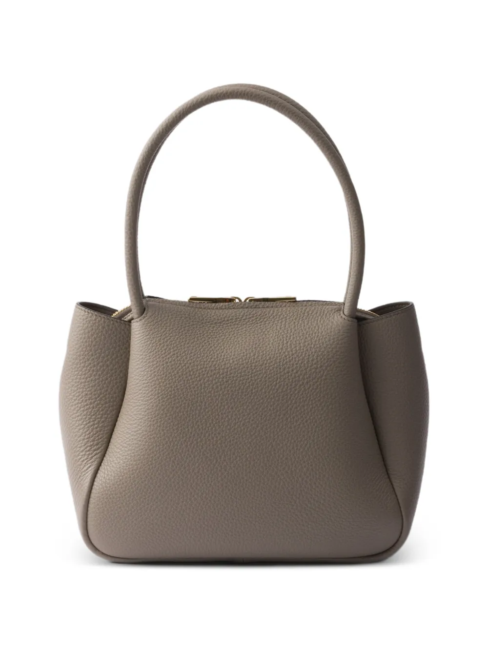 Prada Liaison kleine leren handtas Grijs