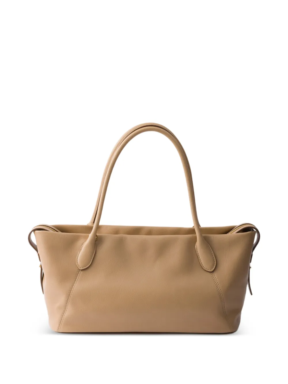 Prada Leren shopper Beige