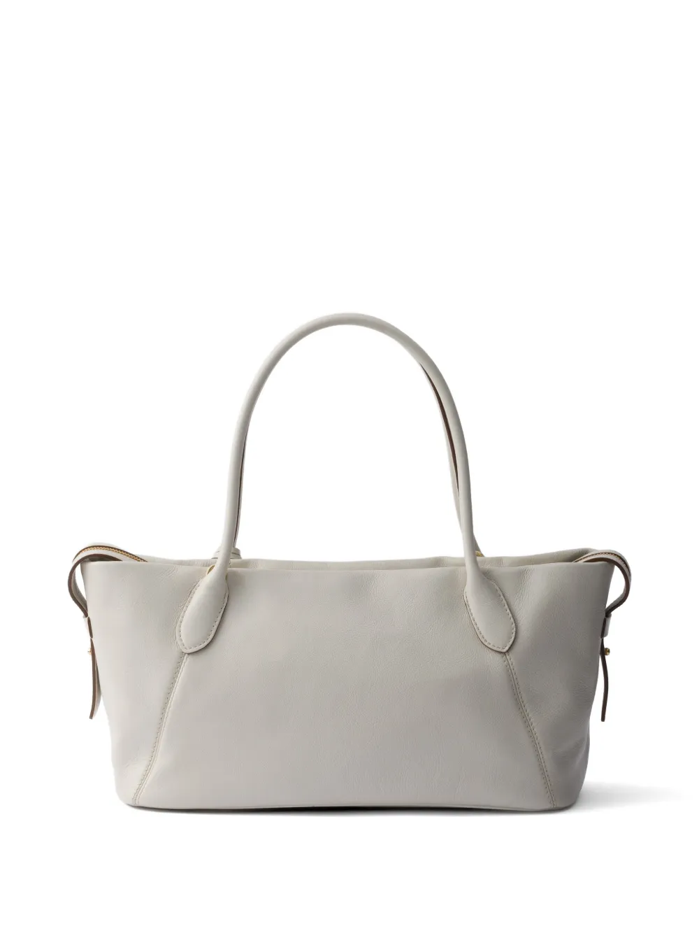 Prada Leren shopper Beige