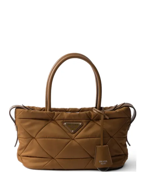 Prada padded Re-Nylon medium tote bag
