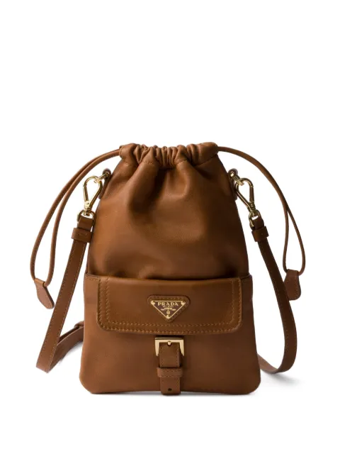 Prada nappa-leather pouch