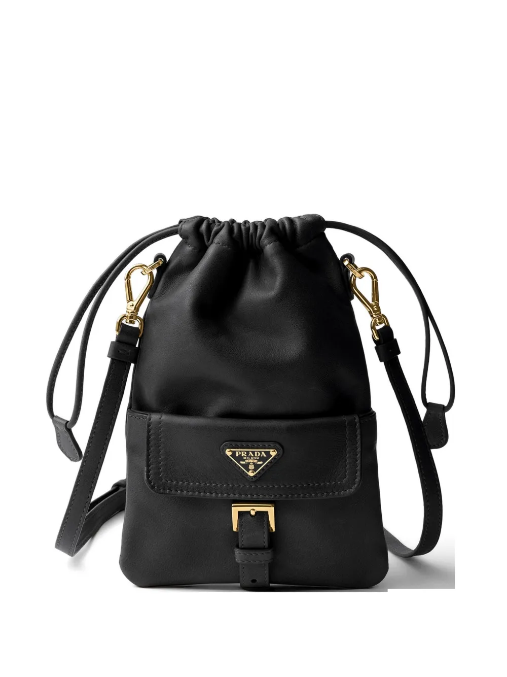 Prada nappa leather pouch - Nero