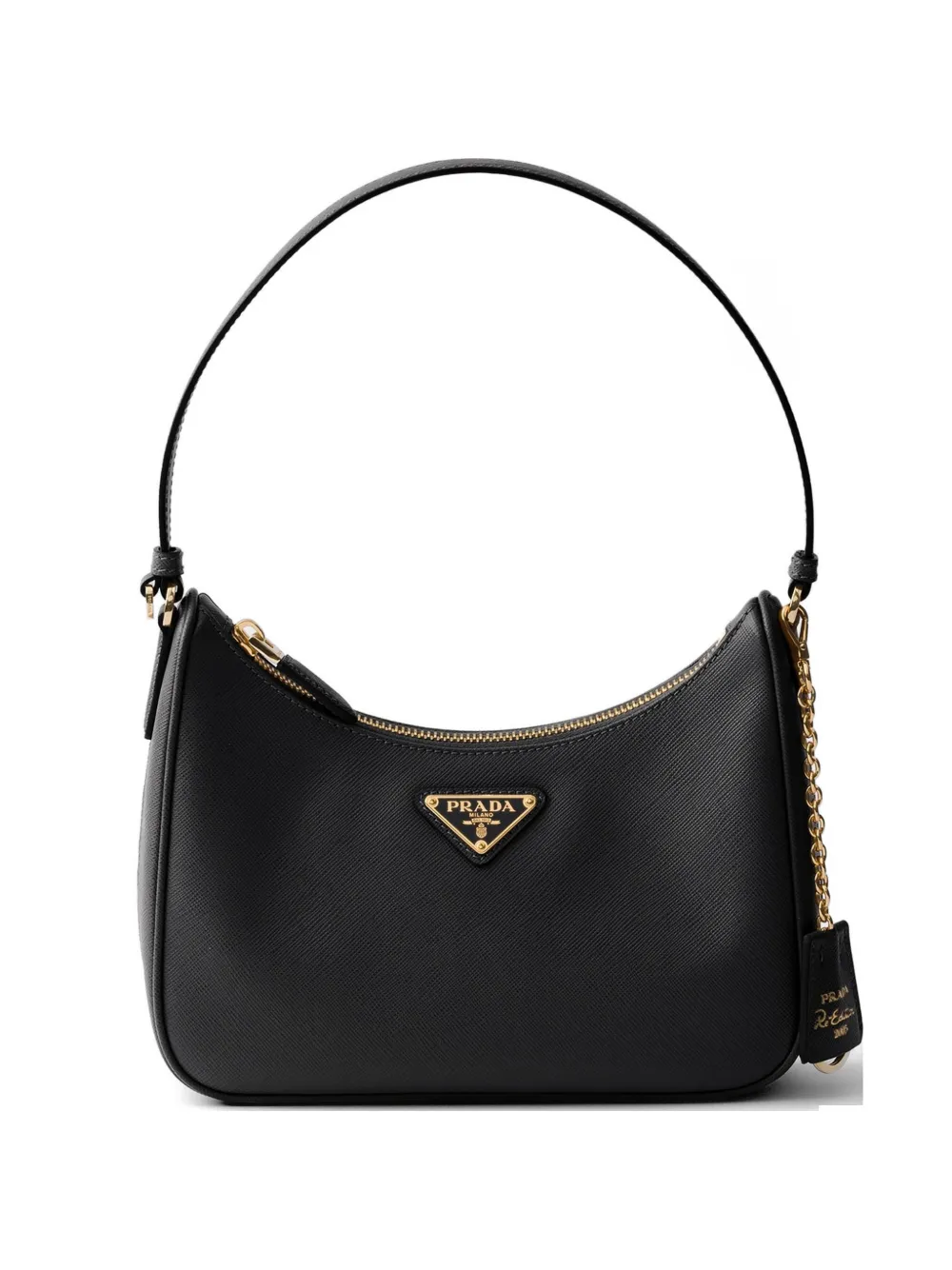 Prada Re-Edition 2005 Saffiano leather mini-bag - Nero
