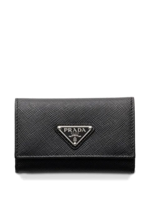 Prada Saffiano leather key case