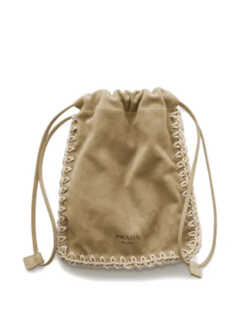 Prada suede smartphone case