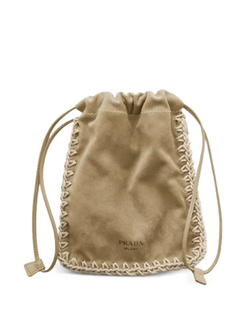 Prada suede smartphone case