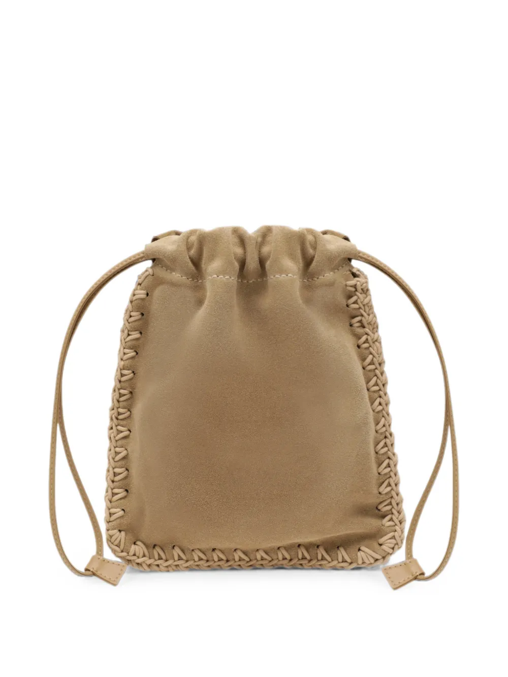 Prada Telefoonhoesje met stiksels Beige