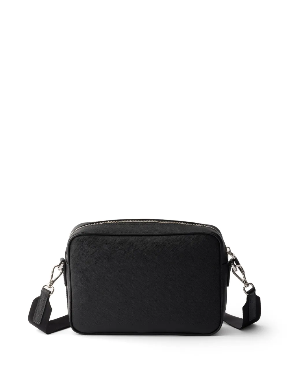 Prada Leren schoudertas Zwart