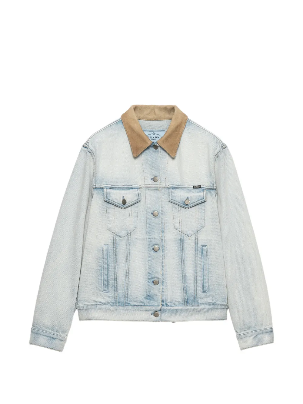 Prada Jacke aus Denim - Blau