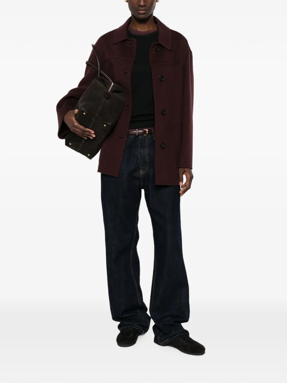  's Max Mara Giugno Coat - Rojo 