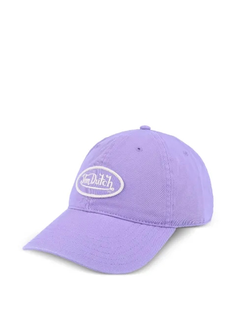 Von Dutch logo-patch cap