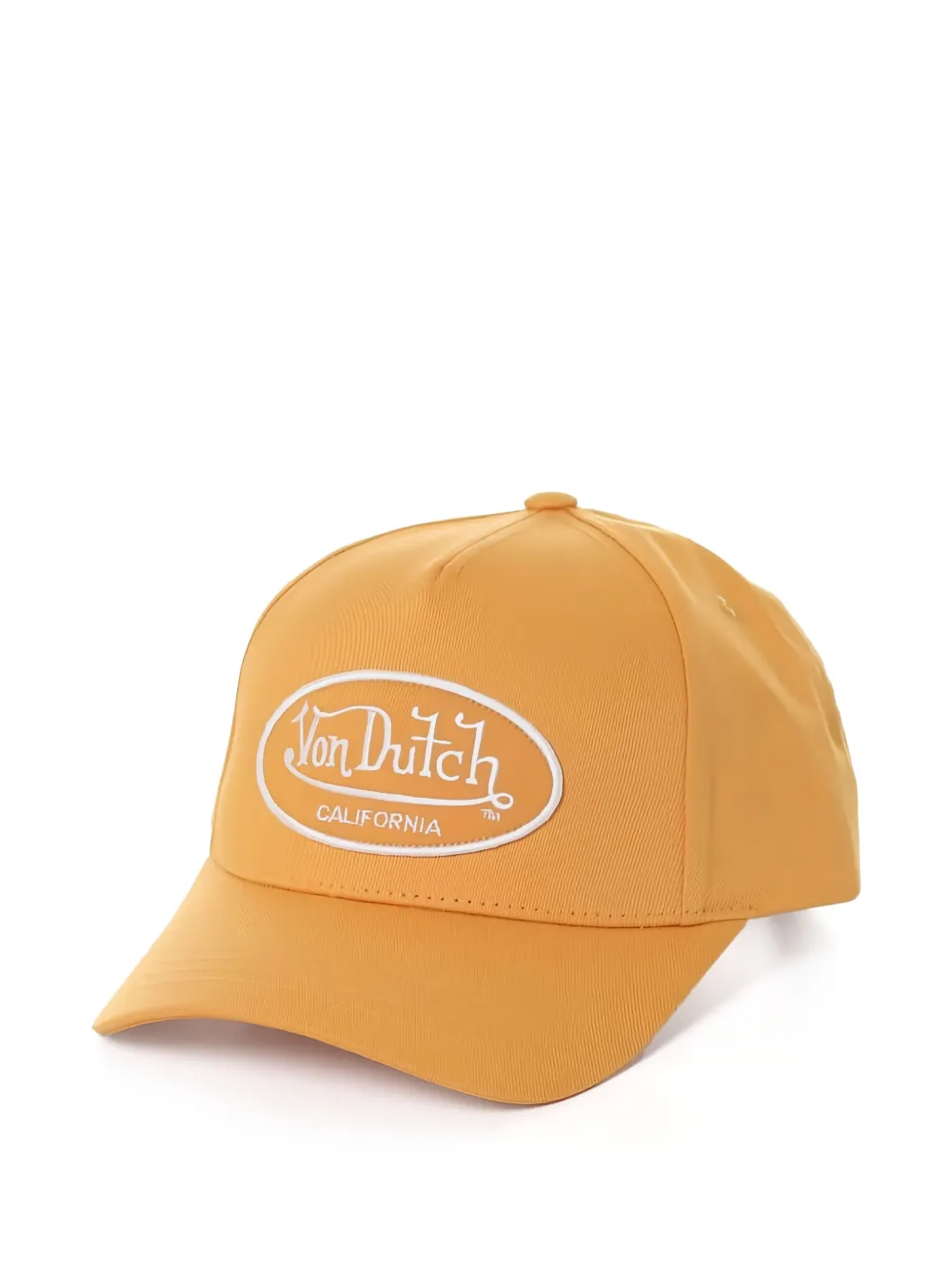Von Dutch logo-patch baseball cap - Arancione