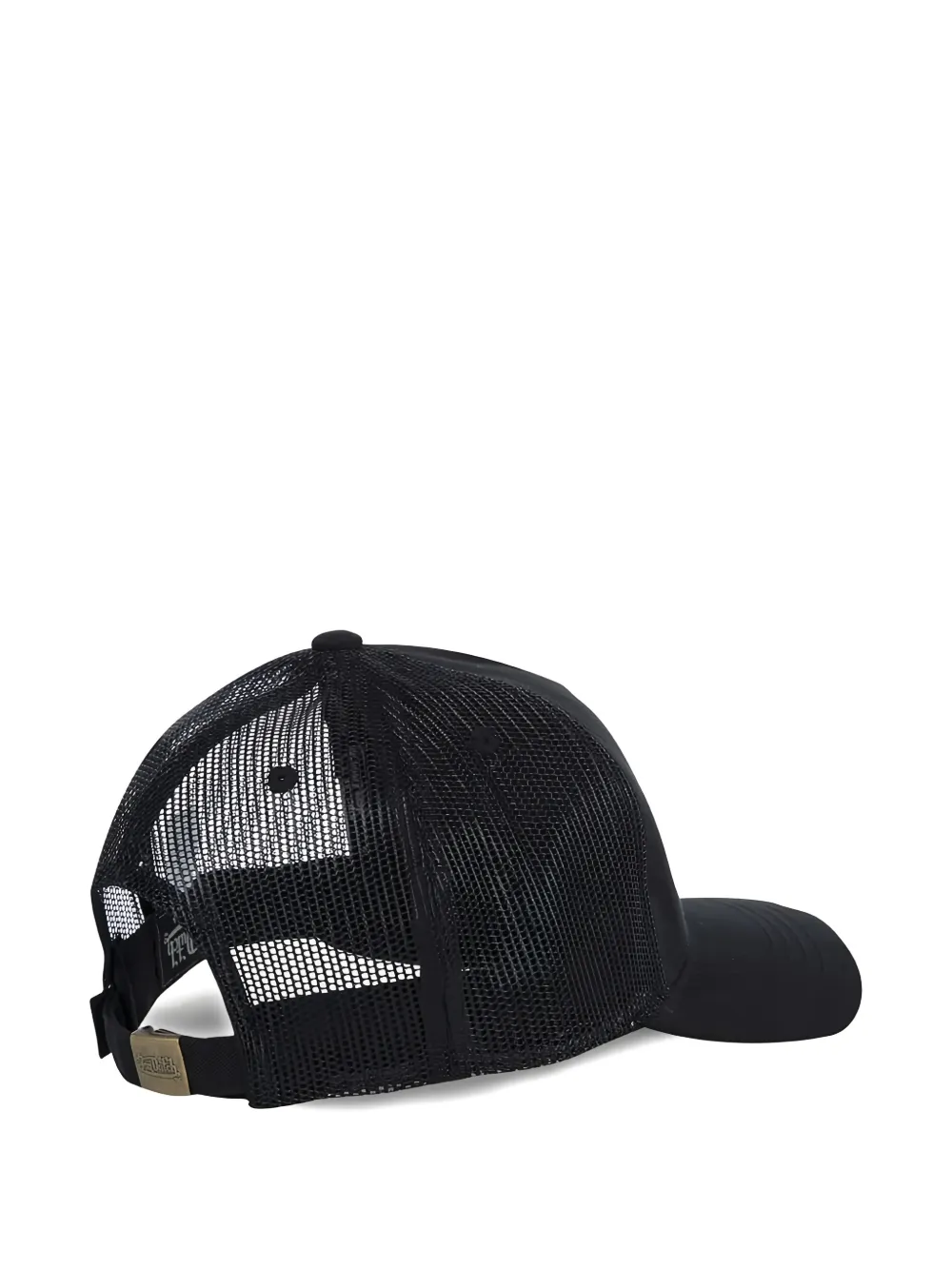 Von Dutch Logo-patch Mesh-panel Cap In Black