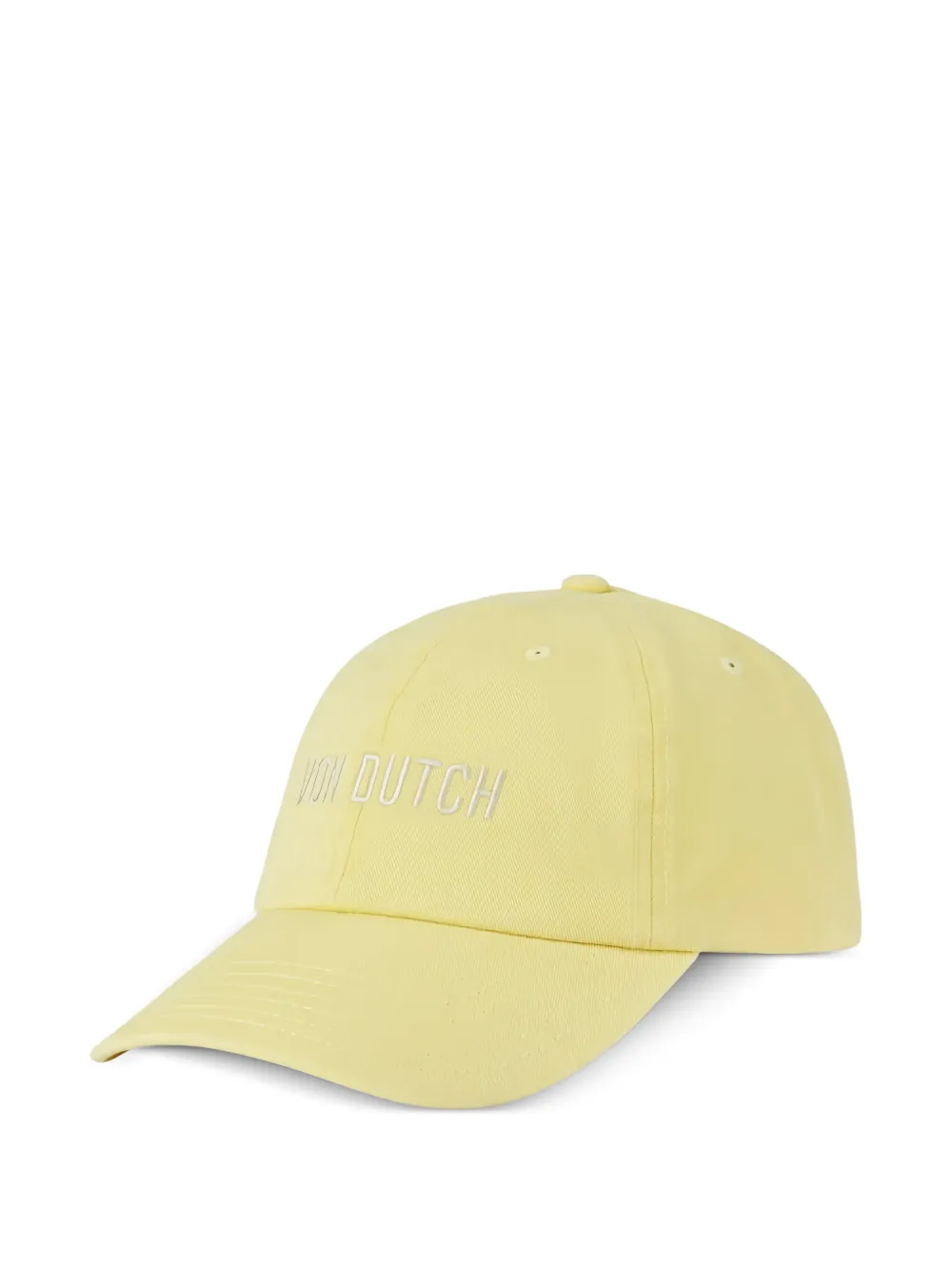 Von Dutch logo-embroidered baseball cap - Giallo