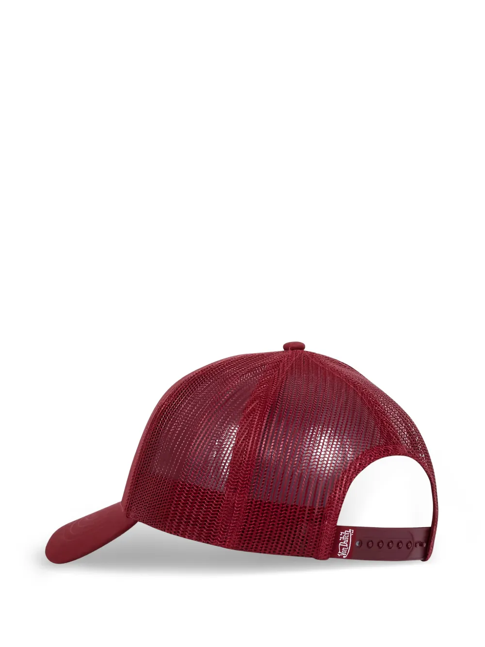 Von Dutch Logo-patch Mesh-panel Cap - Rosso 