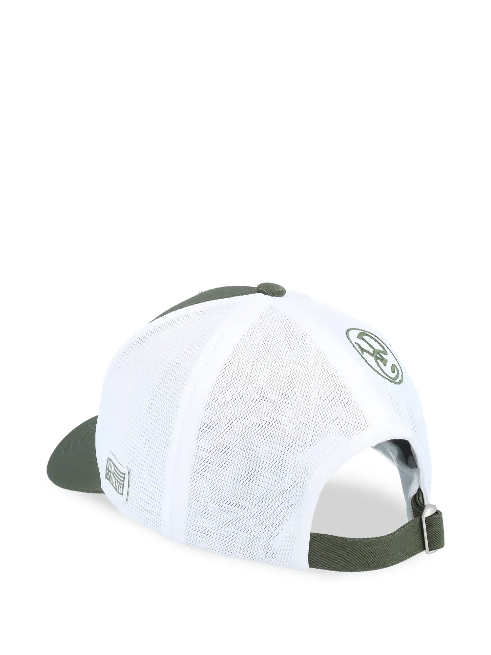  Von Dutch Logo-patch Mesh-panel Baseball Cap - Verde 
