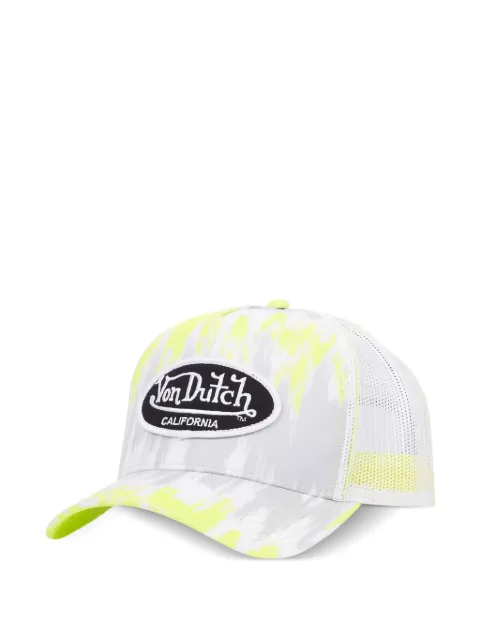 Von Dutch logo-patch mesh-panel cap
