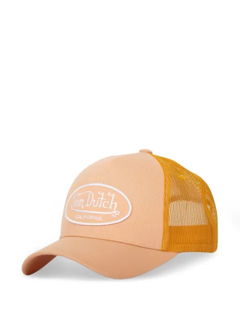 Von Dutch logo-patch mesh-panel cap