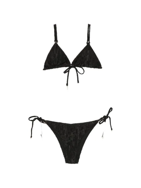 COTAZUR textured triangle bikini