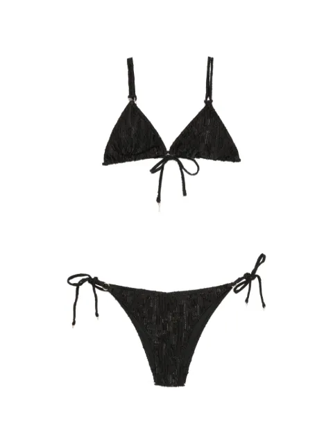 COTAZUR textured triangle bikini