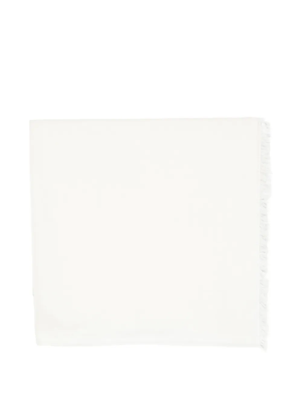 Faliero Sarti Dianetta frayed scarf - Toni neutri