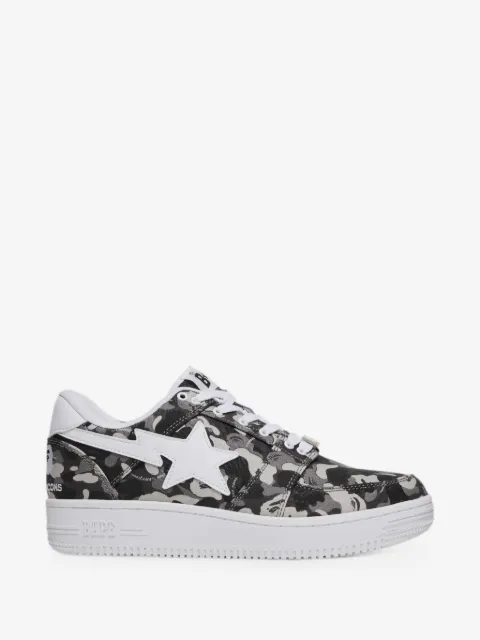 A BATHING APE® x Comme des Garçons camouflage-print sneakers